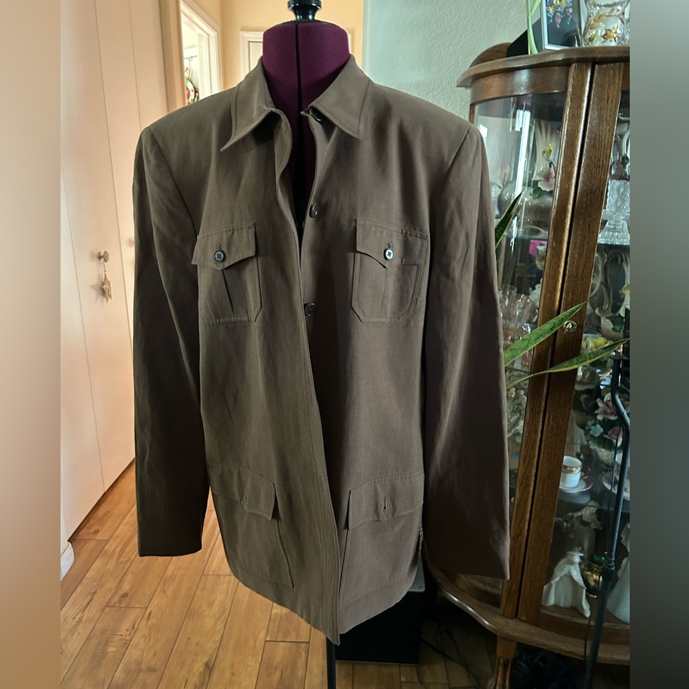 Lauren Ralph Lauren Medium Brown Jacket. Size 12 - Picture 2 of 7